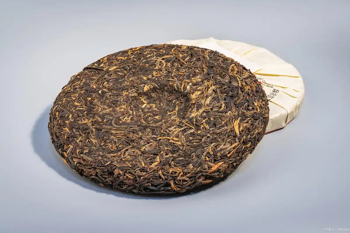 Puer tea cakes, compressed for storage and aging
