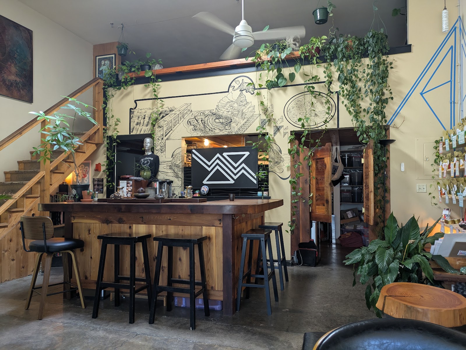 Fly Awake Tea House, Portland
